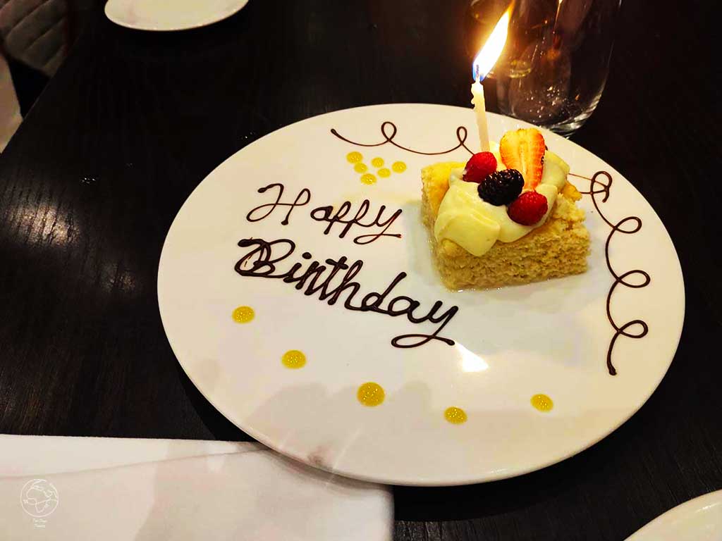 Happy Birthday Cake Mia Casa Restaurant El Dorado Seaside Suites