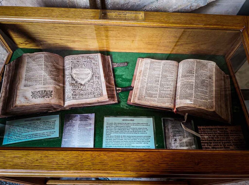 Old Bibles In Christchurch Priory
