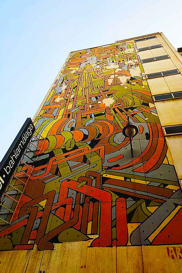 Hotel-Bahia-Malaga-Street-Art Hotel Bahia Street Art: C. Martínez Campos, 16, 29001 Málaga, Spain