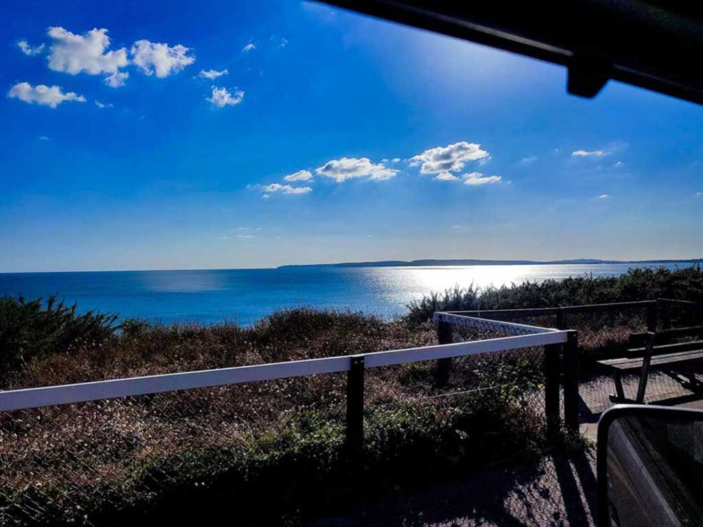 Image of Southbourne and Bournemouth Beach Dorset. Image taken from Southbourne Seafront