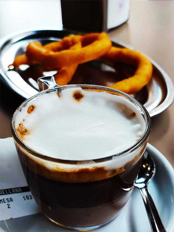 Image of Coffee and Churros in Malaga at Tejeringos