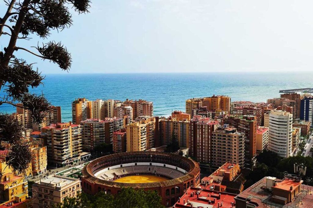Image from the Vista Lookout Point, Malaga.