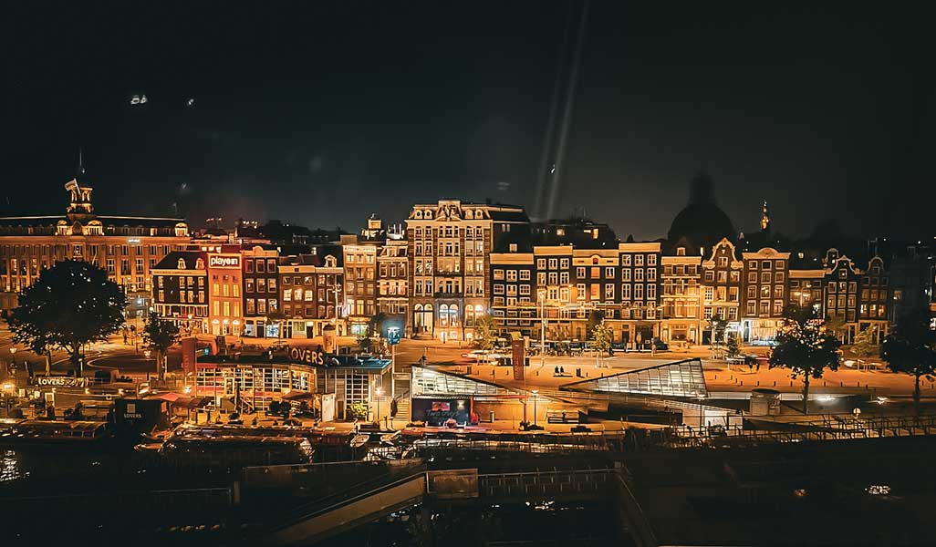 Amsterdam Central Night