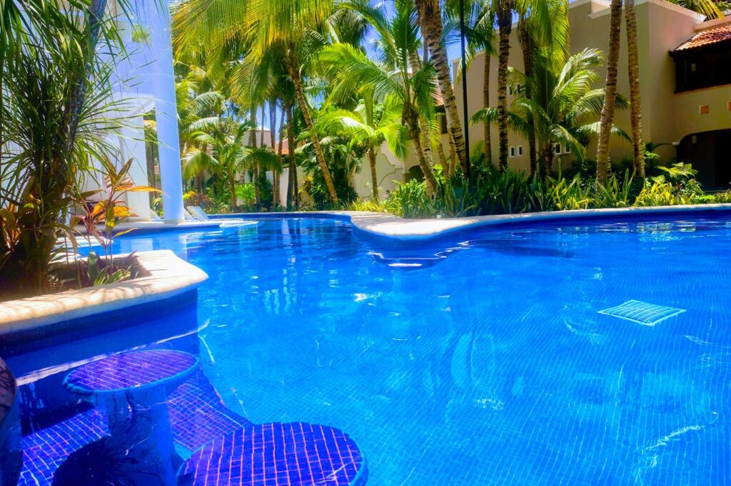 Pool in Mexico Resort