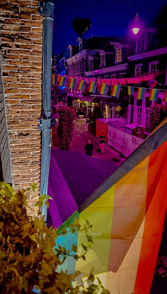 EasyTimes Coffeeshop Reguliersdwarsstraat Amsterdam Balcony View